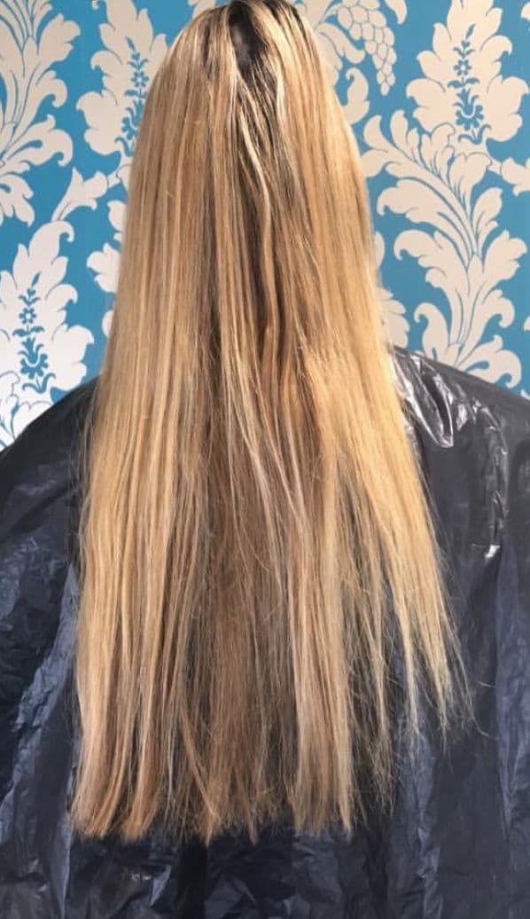 Hair Rituals salon work example 1 - hair transformations and styling