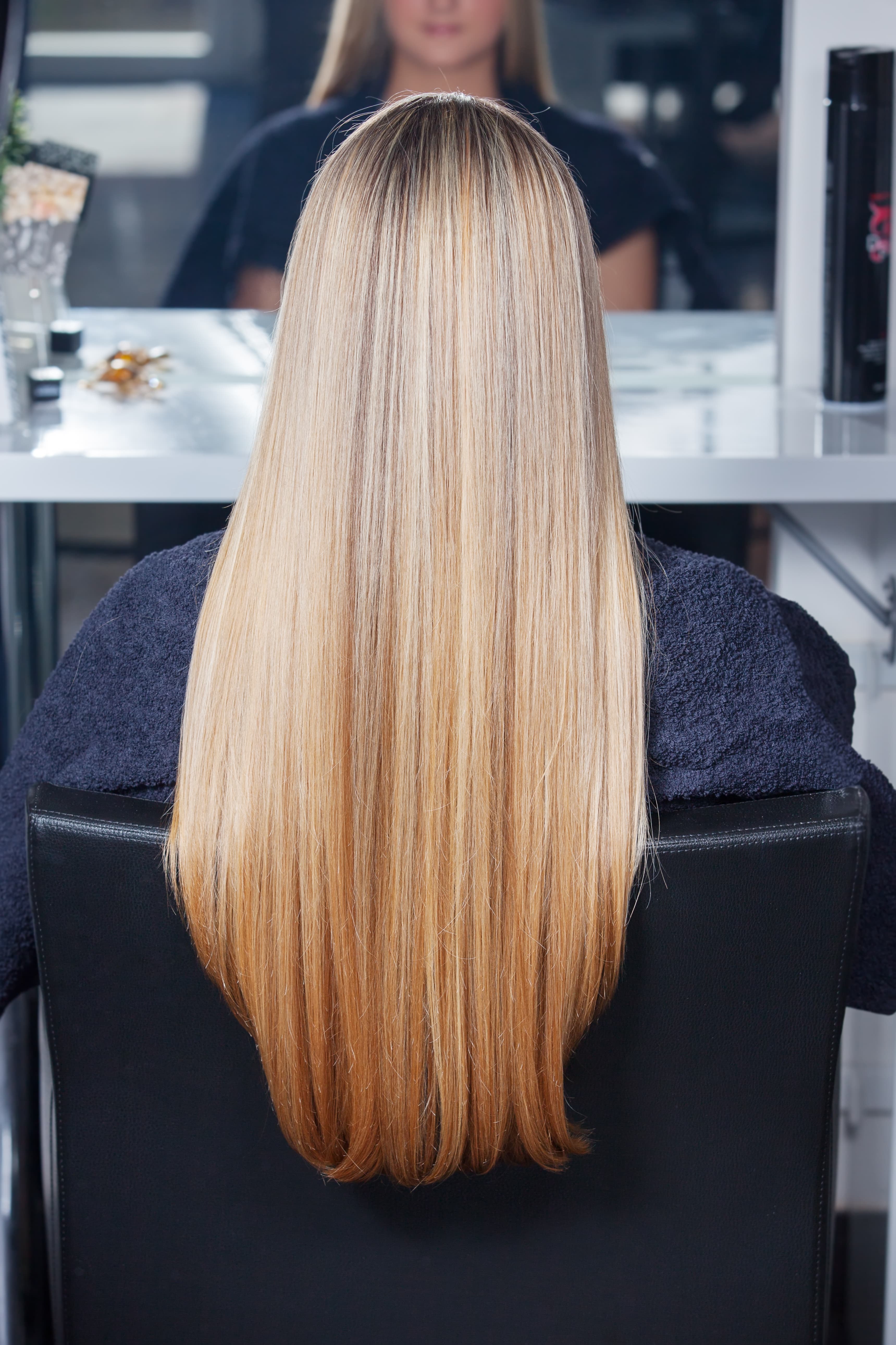 Hair extensions transformation 2