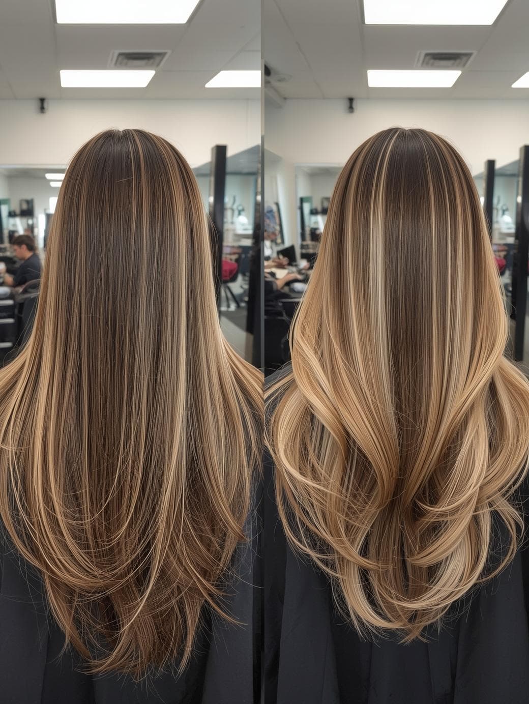 The Cosmo style - voluminous, wavy gray